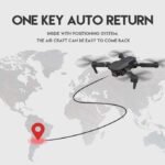 Remote Control Mini Drone LED lighting - GPS - Headless mode - Without Camera - Black - Image 6